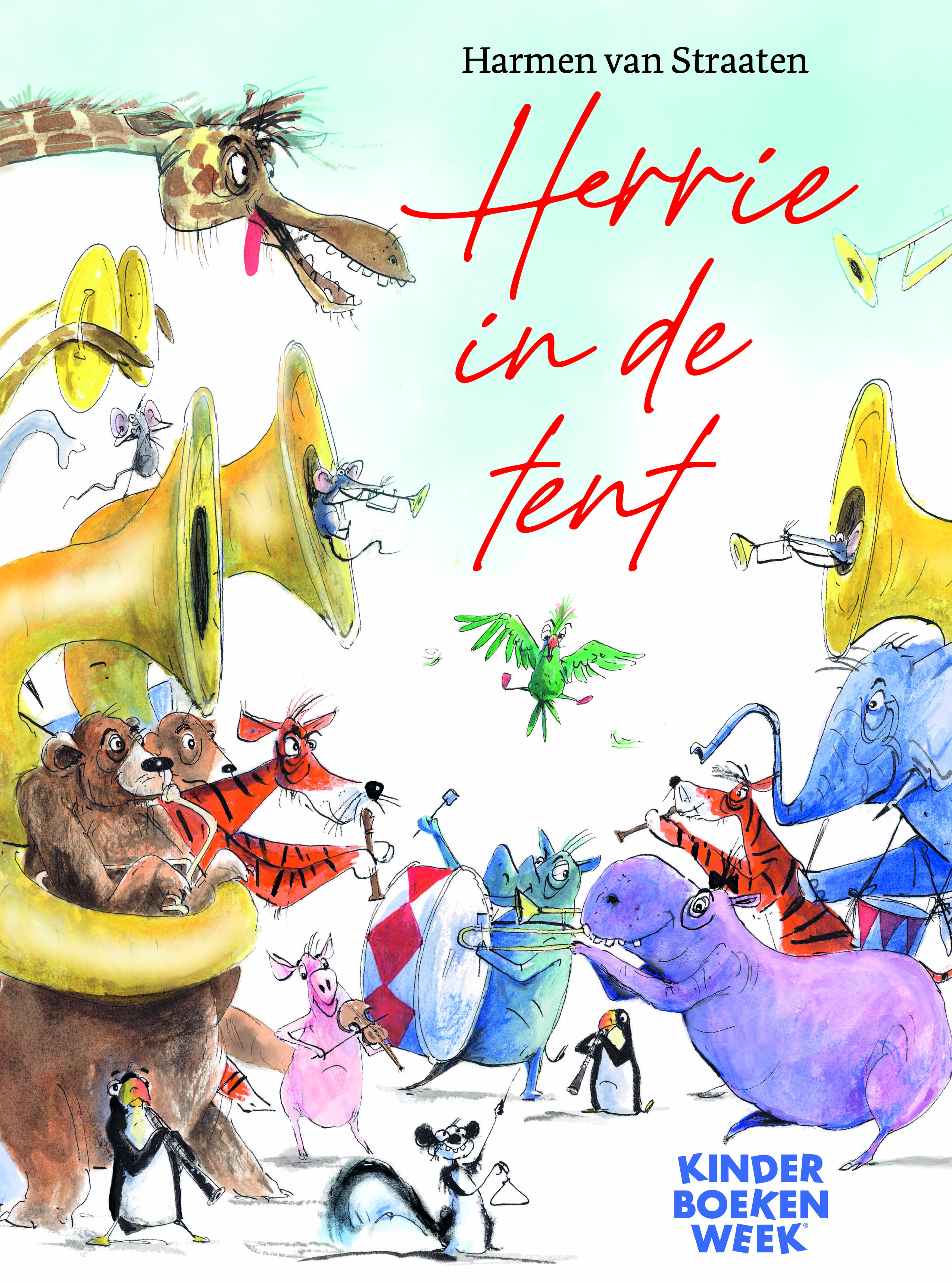 Kaft 'Herrie in de tent'